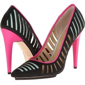GX Gwen Stefani neon high heel shoes